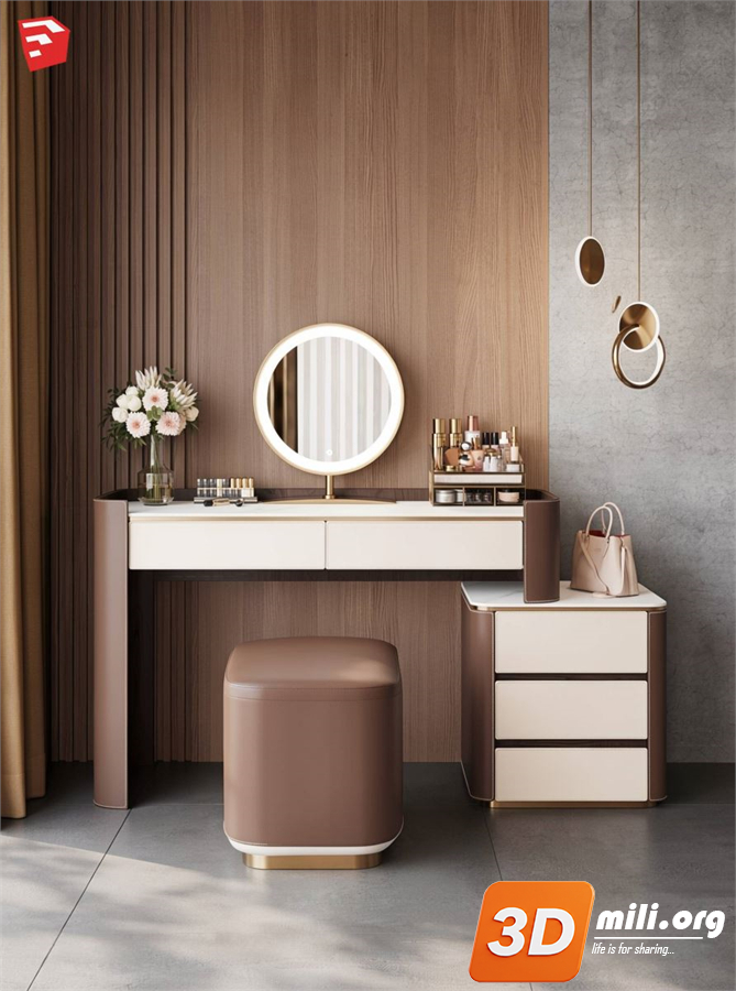 Dressing Table Skp Files 
